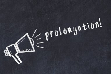 Hoparlör çizimi ve yazıt süresini uzatan siyah karatahta