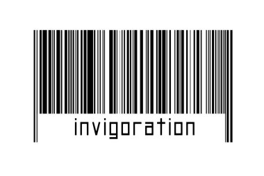 Dijitalleştirme kavramı. Altında canlandırma olan siyah yatay çizgilerin barkodu.