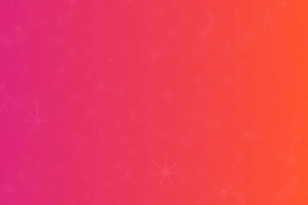 Laranja Rosa Abstrato Desfocado Fundo Com Estrela Forma Bokeh Spots — Fotografia de Stock