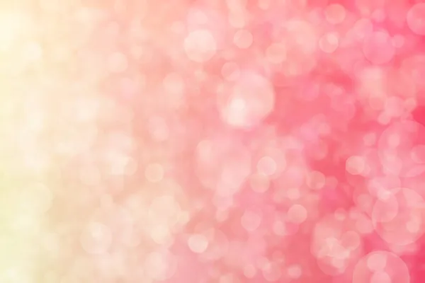 Pink Beige Abstract Defocused Background Circle Shape Bokeh Spots — Stock Photo, Image