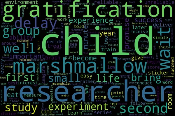 Word Cloud Child Concept Black Background — Stock Photo, Image