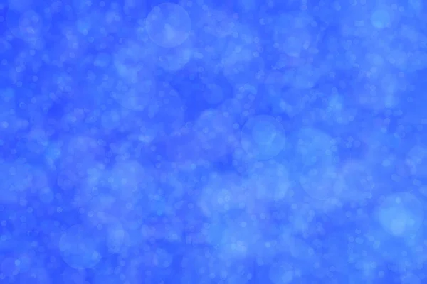 Fondo Abstracto Desenfocado Azul Con Forma Círculo Manchas Bokeh — Foto de Stock
