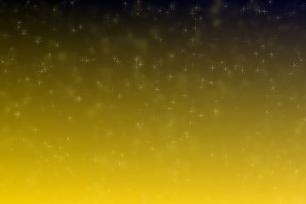 Жовтий Чорний Абстрактний Дефокусований Фон Візерунок Боке Форми Зірки — стокове фото