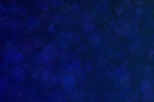 Красивий Абстрактний Глибоко Блакитний Фон Боке Формі Кола — стокове фото