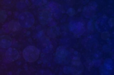 Çember şekilli bokeh patentli güzel soyut mavi arkaplan.