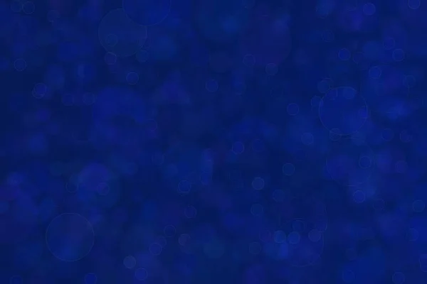 Синий Абстрактный Обезличенный Фон Круговой Формой Bokeh Пятна — стоковое фото
