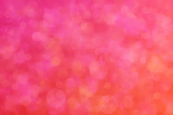 Fondo Con Hermosos Colores Naranja Rosa Mezcla Con Patrón Bokeh —  Fotos de Stock