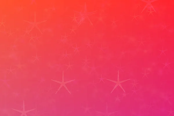 Abstract Background Gradient Orange Pink Star Shaped Random Spots Pattern — Stock Photo, Image