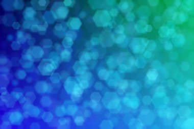 Güzel bir armonik arka plan. Koyu maviden açık maviye ve altıgen şekilli beneklere geçiş.