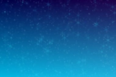 Güzel bir armonik arka plan. Koyu maviden açık maviye ve yıldız şekilli beneklere.