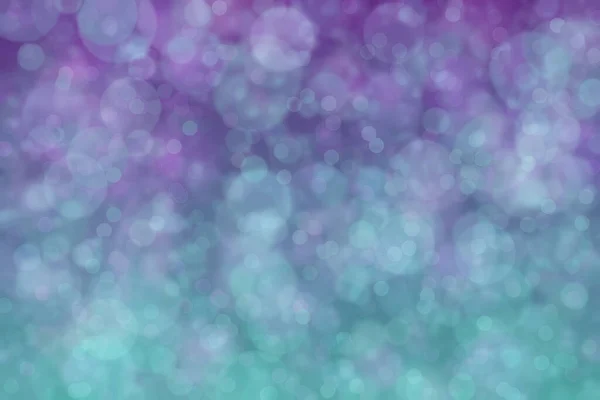 Purple Green Abstract Defocused Background Circle Shape Bokeh Spots — Stock Photo, Image