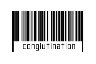 Dijitalleştirme kavramı. Altında yazıtlar bulunan siyah yatay çizgilerin barkodu.