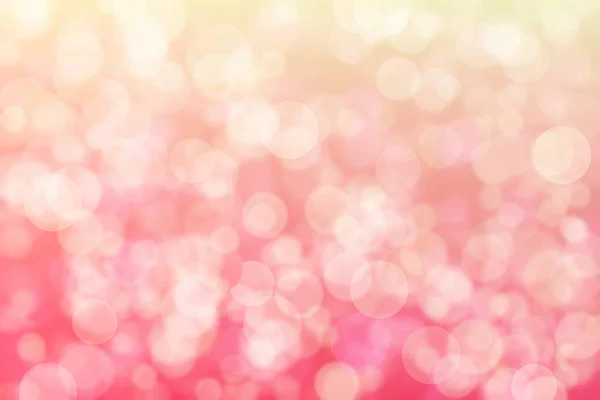 Roze Beige Abstracte Onscherpe Achtergrond Cirkelvorm Bokeh Patroon — Stockfoto