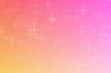 Pembe ve turuncu soyutlanmış arka plan, yıldız şekli bokeh desen.