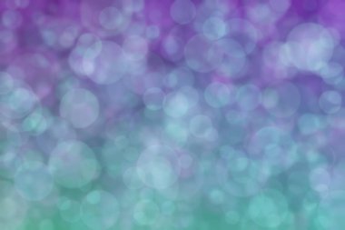 mor ve yeşil soyut çözünmüş arkaplan, daire şeklinde bokeh desen.