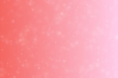 Pembe ve turuncu soyutlanmış arka plan yıldız şeklindeki bokeh noktalarıyla