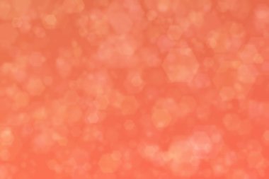 Domates soyut odaklanmış arkaplan, altıgen şekilli bokeh desen.