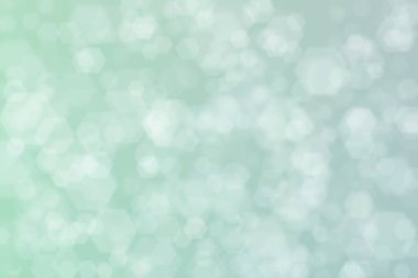 Gri soyut odaklanmış arkaplan, altıgen şekilli bokeh deseni.