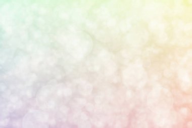 Açık pembe ve deniz köpüğü soyut yeşil soyut çözünmüş arka plan daire şeklindeki bokeh noktalarıyla