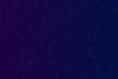 Koyu mavi arkaplan ve yıldız şekilli bokeh noktaları.