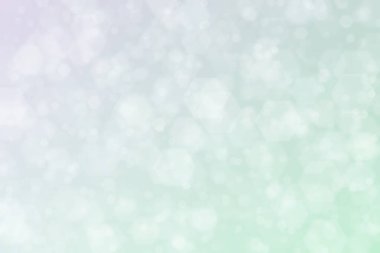 Yumuşak pastel renklere sahip soyut arkaplan, altıgen şekilli bokeh