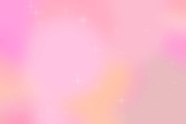 Yıldız şekli bokeh benekli pembe soyut odaklanmış arkaplan