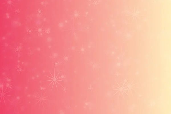 Pink Beige Abstract Defocused Background Star Shape Bokeh Pattern — Stock Photo, Image