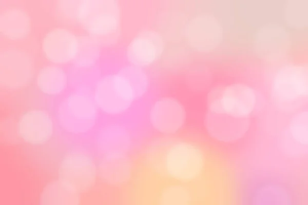 Pink Abstract Defocused Background Circle Shape Bokeh Pattern — Stock Photo, Image