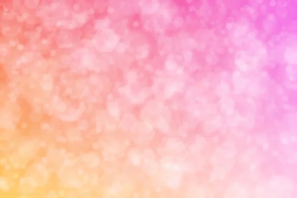 Рожевий Помаранчевий Абстрактний Дефокусований Фон Шестикутна Форма Боке Візерунок — стокове фото