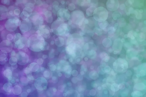 Фиолетовый Зеленый Абстрактный Дефокатный Фон Круговой Формой Боке Пятна — стоковое фото