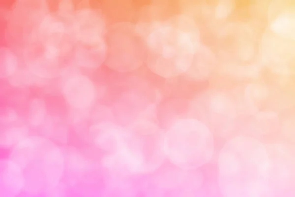 Розовый Оранжевый Абстрактный Разряженный Фон Фигура Круга Bokeh — стоковое фото