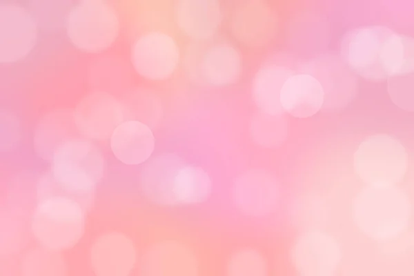 Rosa Abstrakter Defokussierter Hintergrund Mit Kreisförmigen Bokeh Flecken — Stockfoto