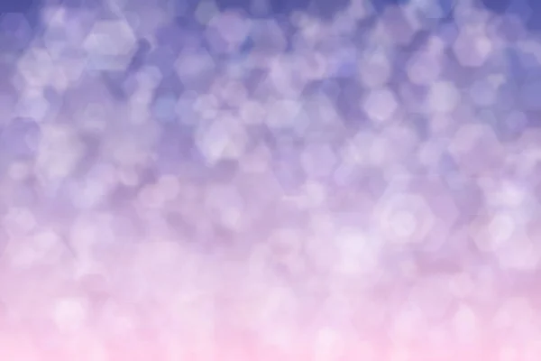 Roze Paarse Abstracte Onscherpe Achtergrond Zeshoekige Bokeh Patroon — Stockfoto
