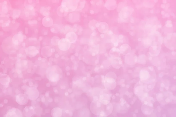 Roze Romantische Achtergrond Met Bokeh Gedefocuste Sprankelende Lichten — Stockfoto