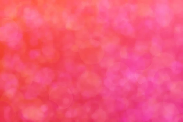 Arancio Rosa Astratto Sfondo Sfocato Modello Bokeh Forma Cerchio — Foto Stock