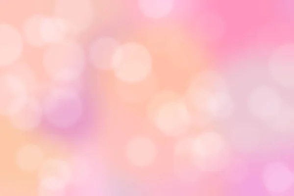 Pink Abstract Defocused Background Circle Shape Bokeh Pattern — Stock Photo, Image
