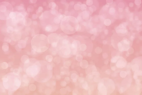 Różowe Romantyczne Tło Bokeh Rozproszone Musujące Światła — Zdjęcie stockowe