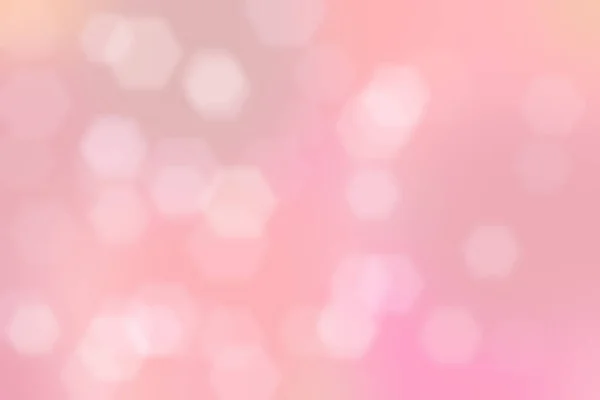 Latar Belakang Romantis Pink Dengan Bokeh Defocused Sparkling Lights — Stok Foto