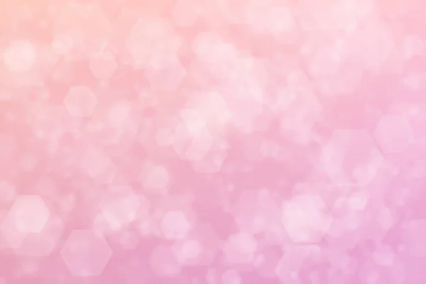 Pink Romantic Background Bokeh Defocused Sparkling Lights — ストック写真