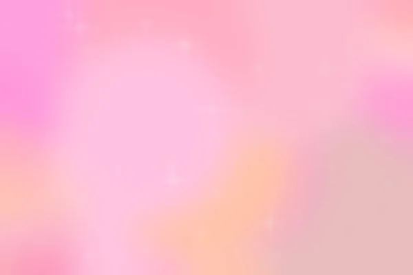ピンクの抽象的な背景と星形のボケスポット — ストック写真
