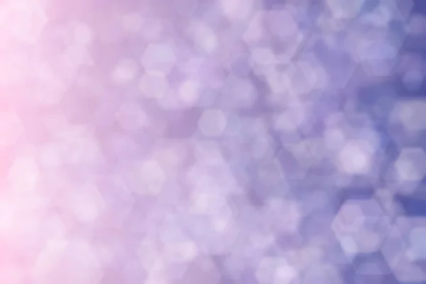 Fondo Desenfocado Abstracto Rosa Púrpura Forma Hexágono Patrón Bokeh — Foto de Stock