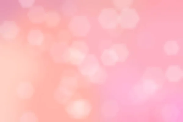 Pink Romantic Background Bokeh Defocused Sparkling Lights — ストック写真