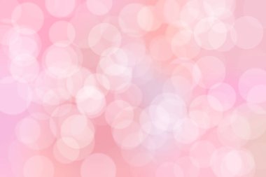 Pembe romantik arka plan. Odaklanmış parlak ışıklar.