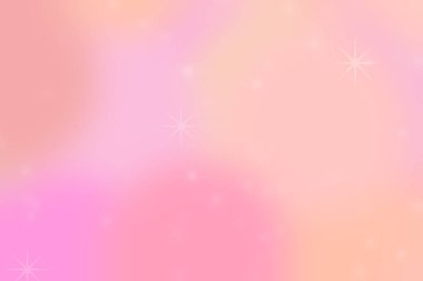 Pembe soyut çözünmüş arkaplan, yıldız şekli bokeh desen.