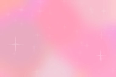 Yıldız şekli bokeh benekli pembe soyut odaklanmış arkaplan