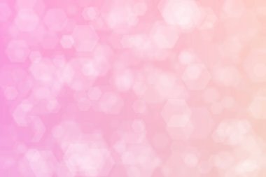 Odaklanamayan açık pembe noktalı eski ve pastel renkli arkaplan