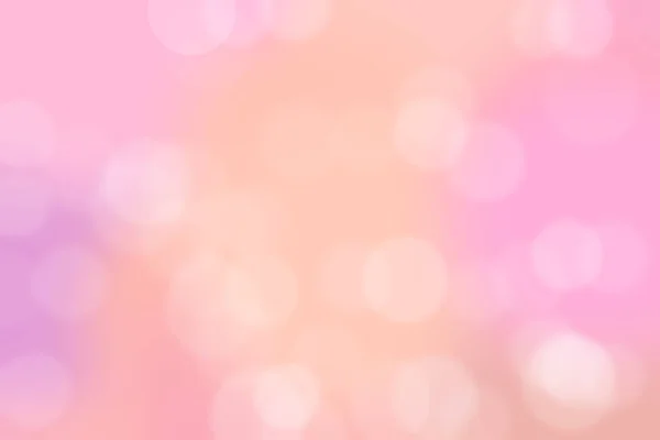 Roze Abstracte Onscherpe Achtergrond Cirkel Vorm Bokeh Patroon — Stockfoto
