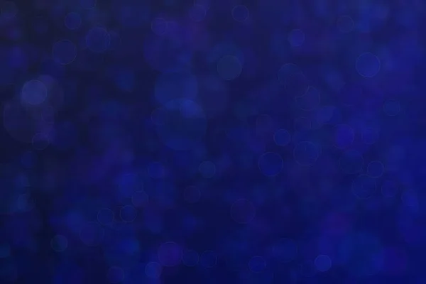 Темно Синий Фон Кругообразными Пятнами Боке — стоковое фото