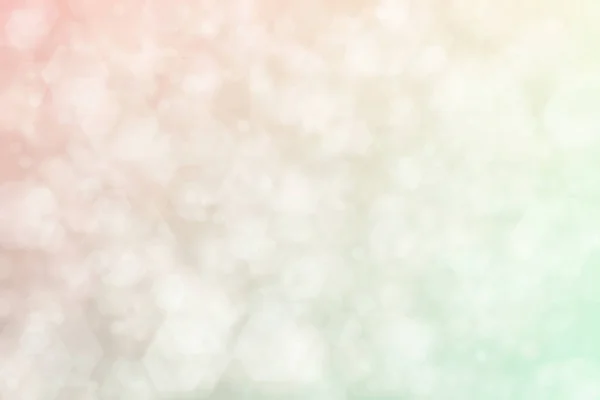 Светло Розовый Морская Пена Зеленый Абстрактный Разряженный Фон Шестиугольник Формы — стоковое фото