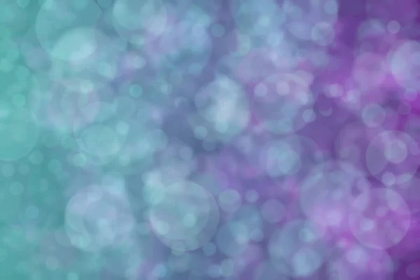 Фиолетовый Зеленый Абстрактный Дефокатированный Фон Фигура Круга Боке — стоковое фото